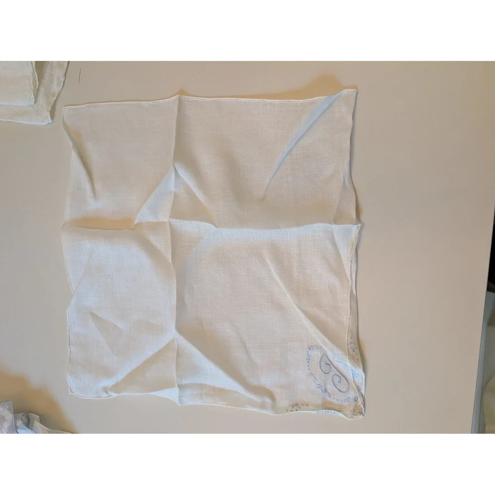 Handkerchief White Vintage 